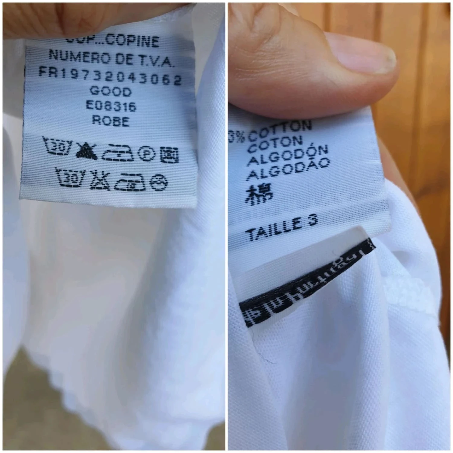 White tunic dress Cop Copine – photo 6